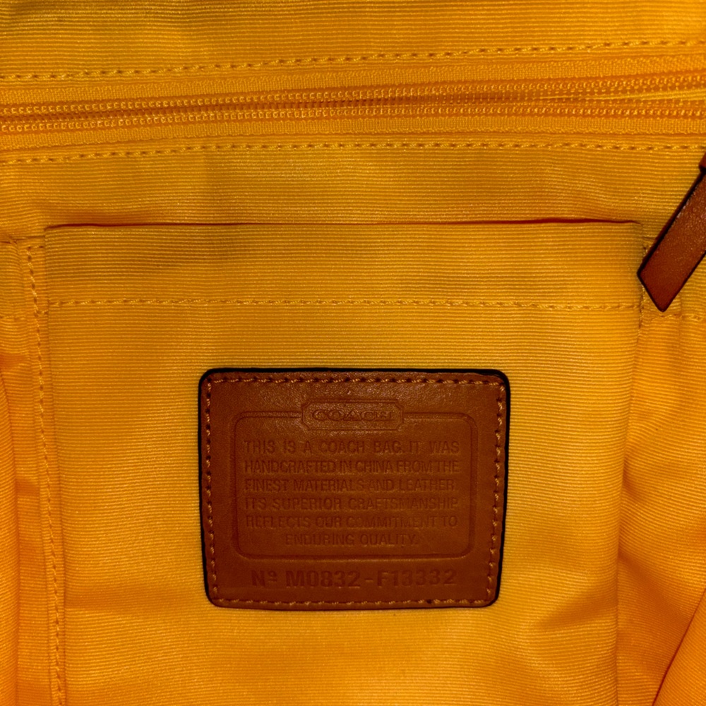 Coach Multicolor Coach Hampton Scribble Signature Tote Bag - Picture 11 of 14